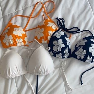 3 Hollister Bikini Tops